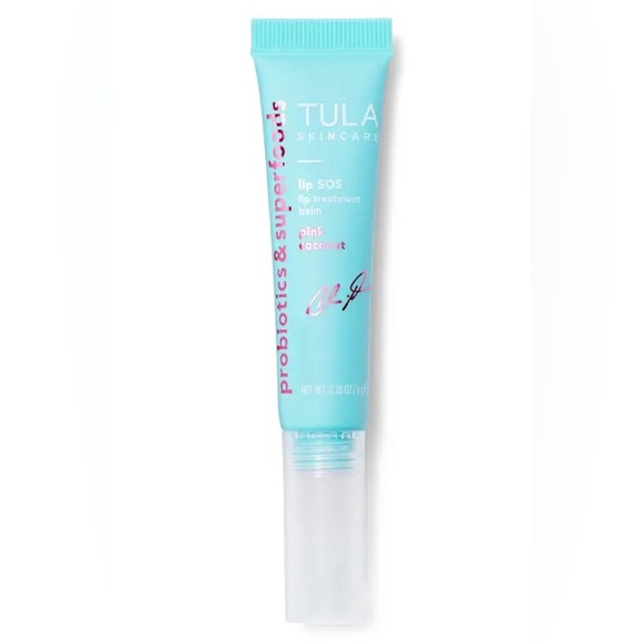 TULA SKINCARE LIP SOS LIP BALM PINK COCONUT FOR CHRISTINA MILLIAN. New - Picture 4 of 7